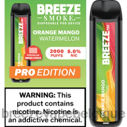 pastèque mangue orange